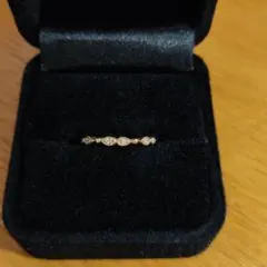 可愛い★【EAUD4℃☆K10ダイヤリング】★