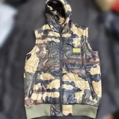 THE NORTH FACE ダウンベスト 迷彩 XXL - メルカリ