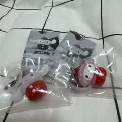 サンリオ　いちごめじるしアクセサリー シナモロール、マイメロ