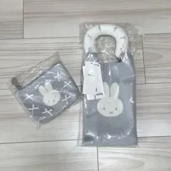 MIIAミーア ミッフィー ニットトートバッグ リボンニットポーチ miffy