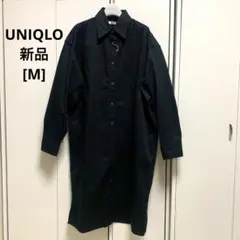 UNIQLO ユニクロ　シャツワンピース　長袖　Blue 新品
