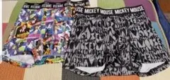 ディズニー　ミッキー　ヴイランズ　M　前閉じ　ボクサーパンツ　２枚セット　下着のサムネイル