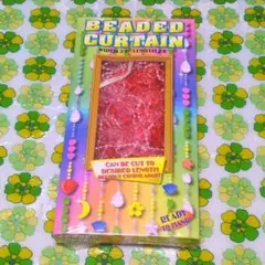 レトロ⭐︎スマイル⭐︎ビーズカーテン⭐︎ビーズのれん - メルカリ