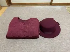 中綿ジャケット&ハットセット