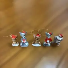 トムとジェリー クリスマス ミニフィギュア 5体セット