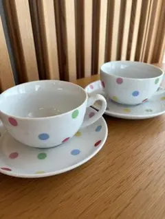 青い鳥様ご専用 白山陶器 森正洋 水玉カラフル ドット柄飯碗2個 - メルカリ