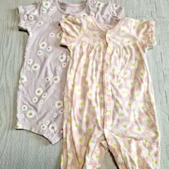 ベビーロンパース　半袖　60　70