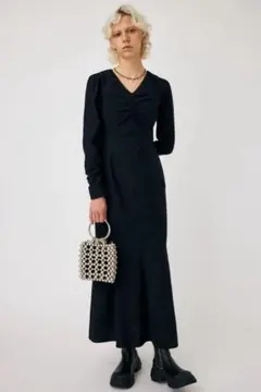 moussy vneckマーメイドドレス