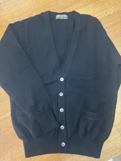 新品未使用品　LE CALEX ブラックカーディガン M