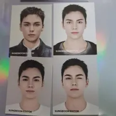 K-POPアイドル証明写真４枚 VERNON SUNGOON EDITOR