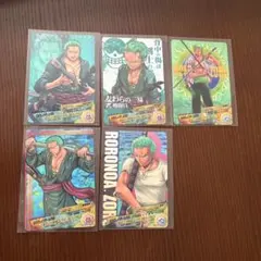 即購入○】ARカードダス ワンピース SR ロロノア・ゾロ - メルカリ