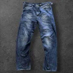 希少 europe levi's Engineered 立体裁断 シンチバック