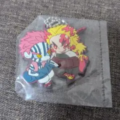 鬼滅の刃　キャラばんちょうこう　ラバーマスコット　漆ノ型　煉獄杏寿郎　猗窩座