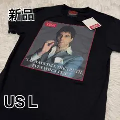 映画 スカーフェイス Tシャツ ブラック Lサイズ アルパチーノ 木村拓哉 