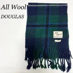 All Wool オールウール スコットランド マフラー チェック
