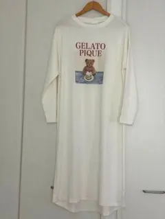 GELATO PIQUE ベア柄 ルームウェア ワンピース 新品未使用のサムネイル