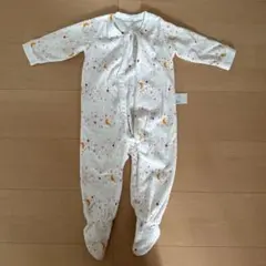 フリースロンパース 80