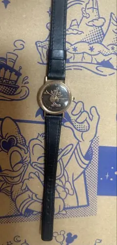 ヴィンテージ】1977MARXミッキーマウス腕時計＊ワッペン＊1967バッジ