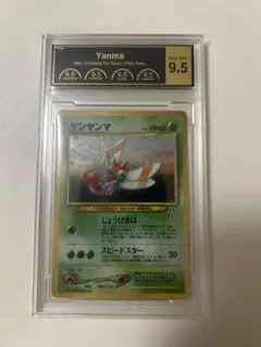 【PSA9〜10相当】PCG 9.5 ヤンヤンマ 旧裏 遺跡をこえて