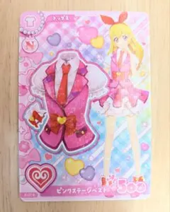 ★新品★ピンクステージベスト★アイカツアンコール★星宮いちご★