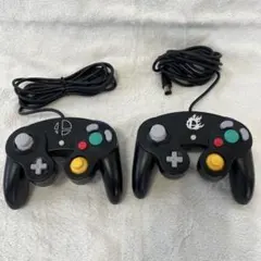 ゲームキューブコントローラー 2個セット 黒