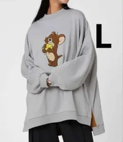 グラニフ　トムとジェリー　スウェット　ワンピース　Lサイズ