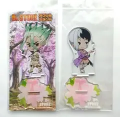 Dr.STONE 描き起こし アクリルスタンド 石神千空 あさぎりゲン 桜