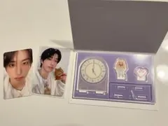 StrayKids 本国ペンミSKZ 5'CLOCK アクスタ　ハン特典トレカ付
