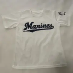 【非売品・美品】千葉ロッテマリーンズ 配布Tシャツ（キッズ・レディース向け）のサムネイル