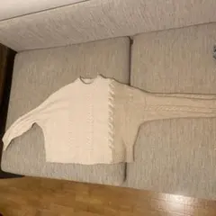 MAISON KITSUNÉ ケーブルニットセーター Mサイズ クリーム