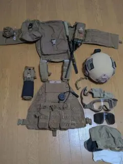 ウォーリアアサルトシステムズ　プレキャリT.REXARMSキャップ　その他セット ウォーリアアサルトシステムズ プレキャリT.REXARMSキャップ その他