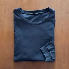 ZARA ザラ 長袖カットソー ロンT ブラック系 Lサイズのサムネイル