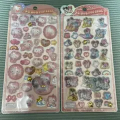 うるちゅるポップシール ディズニー ミッキー サンリオ キティ