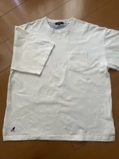 BEAMS HEART KANGOL コラボ Tシャツ ホワイト L