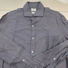 BEAMS HEART 長袖シャツ ネイビー