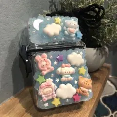 【ハンドメイド】ホイップデコ　スケルトンケース