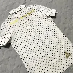 ●ルコックスポルティフゴルフ●ポロシャツ ホワイト ブラック 半袖 デュラス M