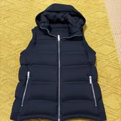 Calvin Klein フード付きダウンベスト ブラック