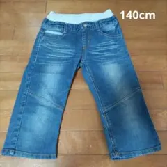 デニムパンツ　ハーフパンツ　140cm　男の子