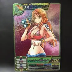 ミラクルバトルカードダス ワンピース ナミ TW1-07 SR