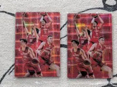 アカツキJAPANウエハースカード 西田 井上 吉井 川真田