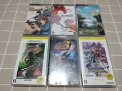 PSP 戦場のヴァルキュリア2・ファイナルファンタジー零式・FRONT_等計6本