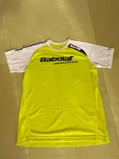 Babolat テニス Tシャツ イエロー/ホワイト