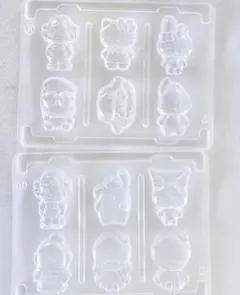 Sanrio サンリオ なかよしシールグミ 型 2つセットAB