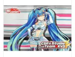 超レア　未使用　美品 SUPER GT300 レーシングミク2012　大判タオルのサムネイル