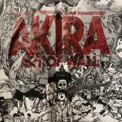 アキラ AKIRA ART OF WALL ブラック Tシャツ L