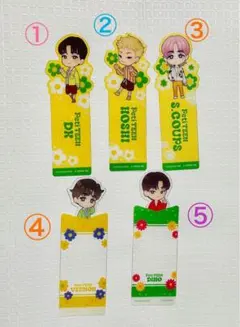 PetiTEEN セリア SEVENTEEN ブックマークコレクション セット