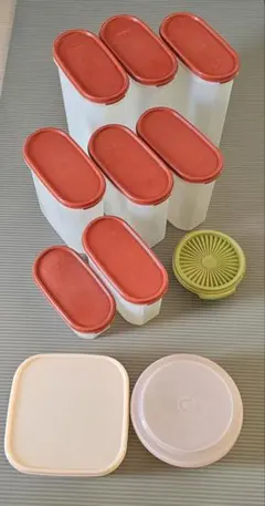 【ユーズド】Tupperware 食品保存容器 セット