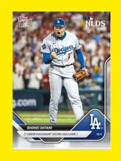 ☀️大谷翔平 ポストシーズン初勝利 2025 topps NOW ドジャース