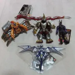 ★ほぼ未使用★ 龍騎 モンスター５体セット